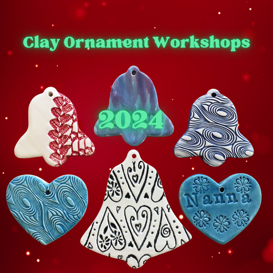 Create Christmas Ornaments Sat Nov 9 & 23rd or Sunday Nov 10 &24th