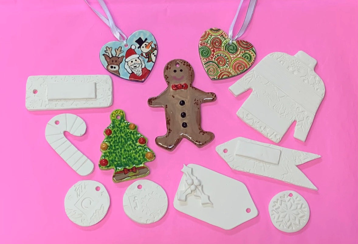 Adult Pottery Class - Ornament & Gift Tags
